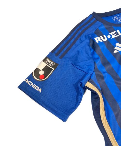 adidas（アディダス）adidas (アディダス) ゲームシャツ　H63117 ブルー サイズ:2XL 未使用品の古着・服飾アイテム
