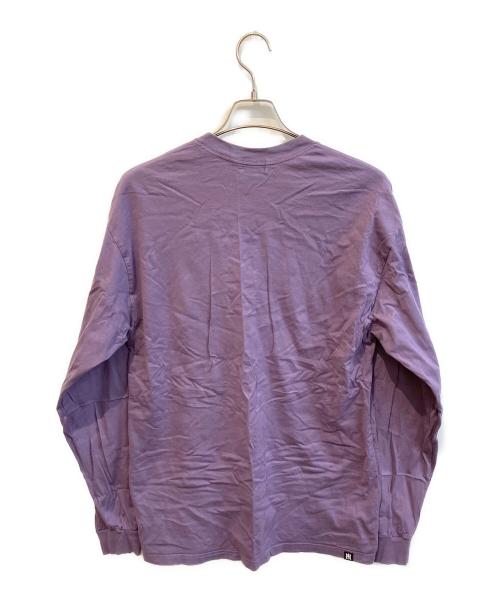 Hysteric Glamour（ヒステリックグラマー）Hysteric Glamour (ヒステリックグラマー) MISS HYSTIRIC GARDEN L/S TEE　02213CL14 パープル サイズ:Lの古着・服飾アイテム