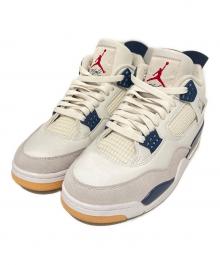 NIKE SB（ナイキエスビー）の古着「Air Jordan 4 Retro SP "Summit White/Navy"　DR5415-100」｜ホワイト