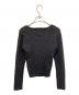 andmary (アンドマリー) Sharon ribbon tops　AM1517 ブラック サイズ:F：5000円