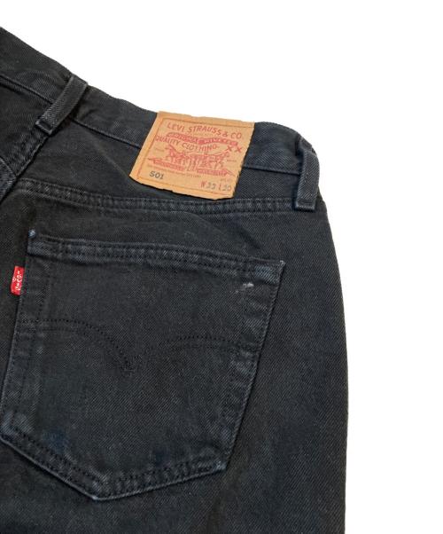 LEVI'S（リーバイス）LEVI'S (リーバイス) 後染めデニムパンツ ブラック サイズ:W33の古着・服飾アイテム