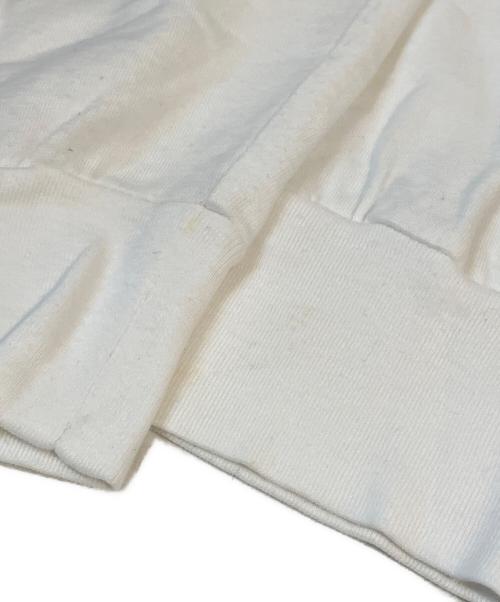 COMOLI（コモリ）COMOLI (コモリ) インレイ起毛 クルーネック カットソー　101-05001 ホワイト サイズ:2の古着・服飾アイテム