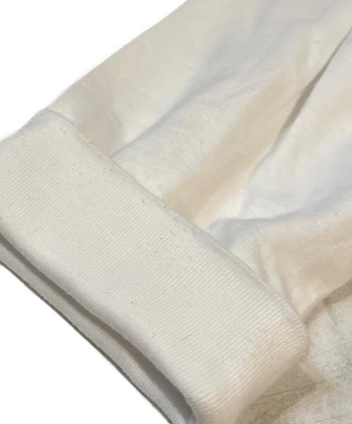 COMOLI（コモリ）COMOLI (コモリ) インレイ起毛 クルーネック カットソー　101-05001 ホワイト サイズ:2の古着・服飾アイテム
