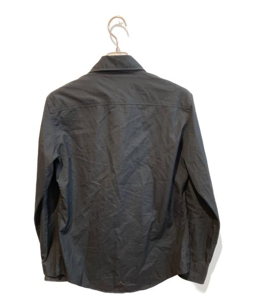 Vivienne Westwood man（ヴィヴィアン ウェストウッド マン）Vivienne Westwood man (ヴィヴィアン ウェストウッド マン) オーブ刺繍シャツ　VW-WR-83741 ブラック サイズ:48の古着・服飾アイテム