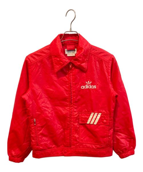 adidas（アディダス）adidas (アディダス) 中綿ジャケット レッド サイズ:Sの古着・服飾アイテム