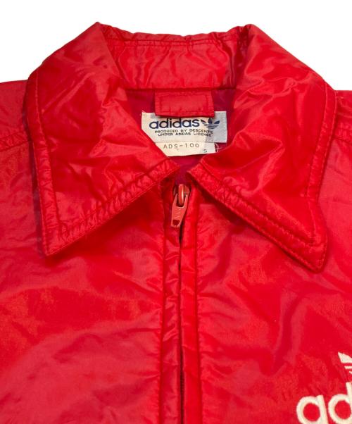 adidas（アディダス）adidas (アディダス) 中綿ジャケット レッド サイズ:Sの古着・服飾アイテム