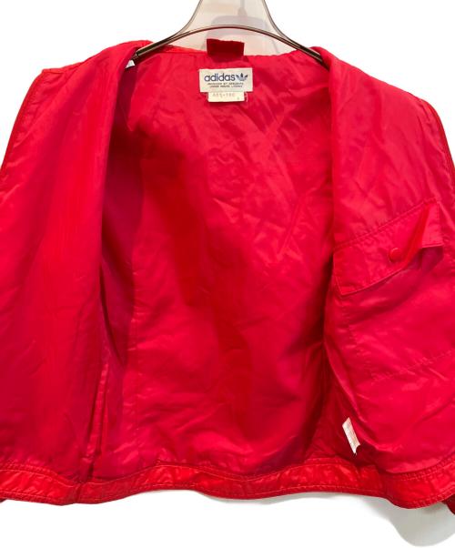 adidas（アディダス）adidas (アディダス) 中綿ジャケット レッド サイズ:Sの古着・服飾アイテム