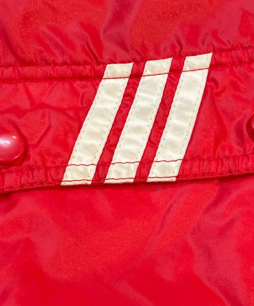adidas（アディダス）adidas (アディダス) 中綿ジャケット レッド サイズ:Sの古着・服飾アイテム