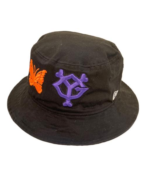 New Era（ニューエラ）New Era (ニューエラ) Needles (ニードルズ) バケットハット ブラックの古着・服飾アイテム