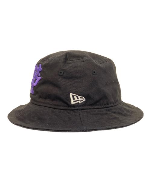 New Era（ニューエラ）New Era (ニューエラ) Needles (ニードルズ) バケットハット ブラックの古着・服飾アイテム