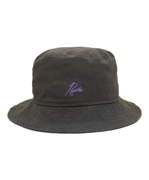 New Era（ニューエラ）New Era (ニューエラ) Needles (ニードルズ) バケットハット ブラックの古着・服飾アイテム