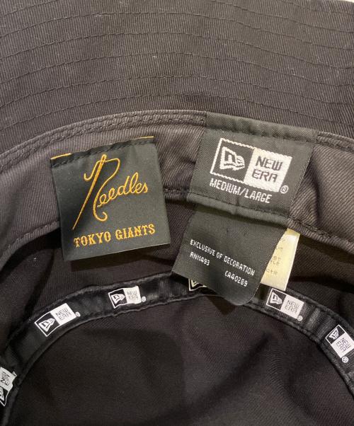 New Era（ニューエラ）New Era (ニューエラ) Needles (ニードルズ) バケットハット ブラックの古着・服飾アイテム