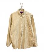 RALPH LAURENラルフローレン）の古着「チェックシャツ」｜ベージュ