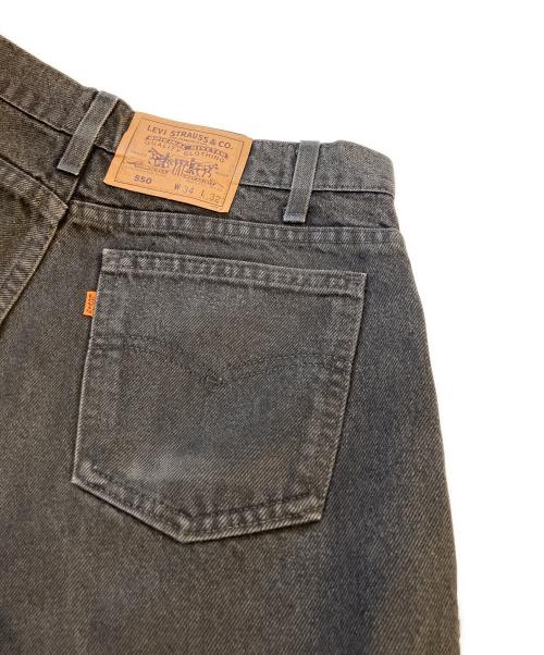 LEVI'S（リーバイス）LEVI'S (リーバイス) 550デニムパンツ ブラック サイズ:34の古着・服飾アイテム