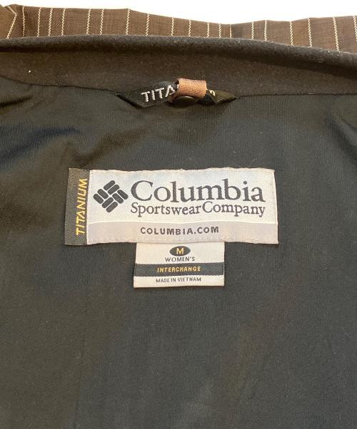 Columbia（コロンビア）Columbia (コロンビア) ジップアップジャケット ブラウン サイズ:Mの古着・服飾アイテム