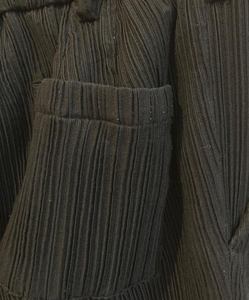 SHAREEF（シャリーフ）SHAREEF (シャリーフ) PLEATS PANTS　22312710 ブラック サイズ:2の古着・服飾アイテム