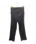 SHAREEF（シャリーフ）の古着「PLEATS PANTS　22312710」｜ブラック