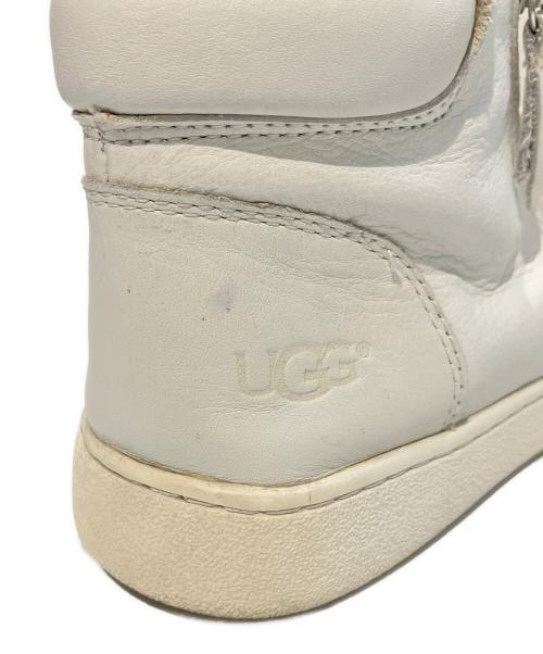 UGG（アグ）UGG (アグ) ハイカットスニーカー　1019663 ホワイト サイズ:26の古着・服飾アイテム