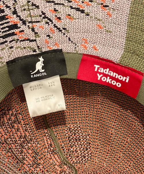KANGOL（カンゴール）KANGOL (カンゴール) TadanoriYokoo バケットハット カーキの古着・服飾アイテム