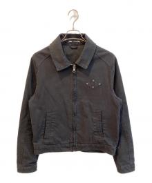 ZARA（ザラ）の古着「ジップアップジャケット」｜ブラック