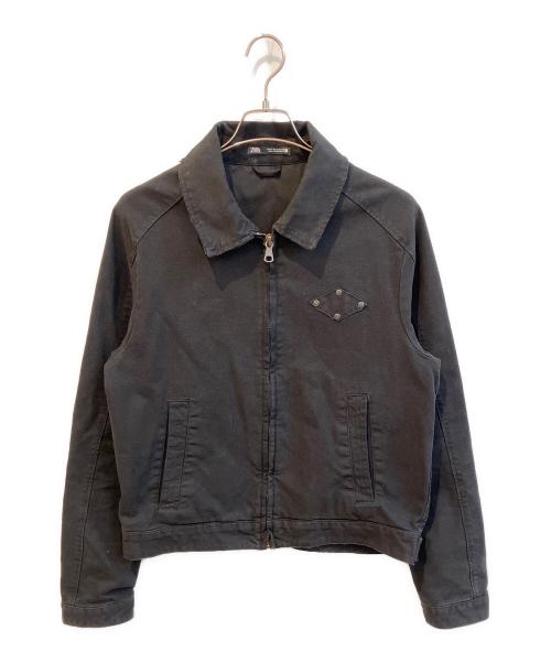 ZARA（ザラ）ZARA (ザラ) ジップアップジャケット ブラック サイズ:Sの古着・服飾アイテム