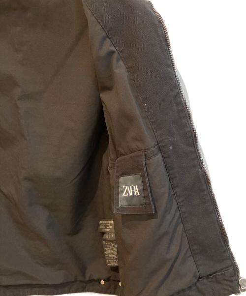 ZARA（ザラ）ZARA (ザラ) ジップアップジャケット ブラック サイズ:Sの古着・服飾アイテム