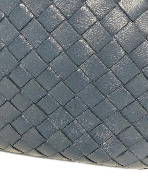 BOTTEGA VENETA（ボッテガベネタ）BOTTEGA VENETA (ボッテガベネタ) スモールトートバッグ　481796　イントレチャート ネイビーの古着・服飾アイテム