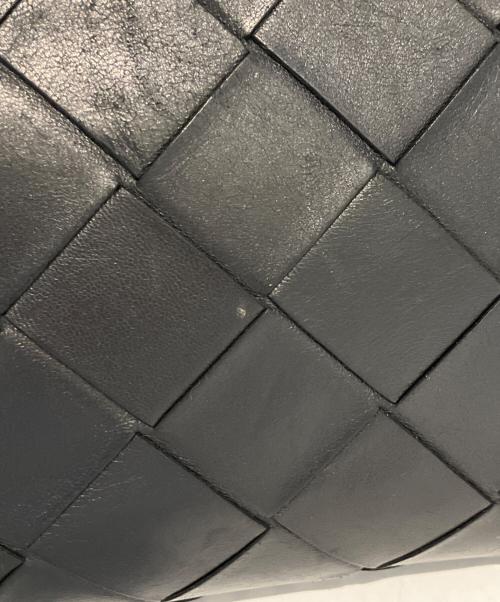 BOTTEGA VENETA（ボッテガベネタ）BOTTEGA VENETA (ボッテガベネタ) トイレタリーケース　マキシイントレチャート ブラックの古着・服飾アイテム