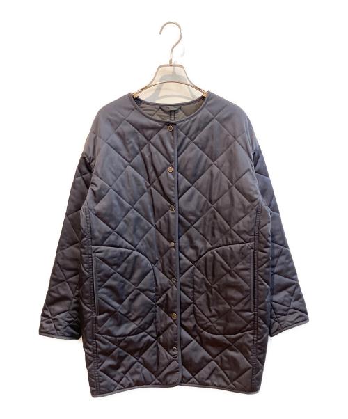 MACKINTOSH LONDON（マッキントッシュ ロンドン）MACKINTOSH LONDON (マッキントッシュ ロンドン) ノーカラーキルティングジャケット　G5A84-821-28 ネイビー サイズ:385の古着・服飾アイテム