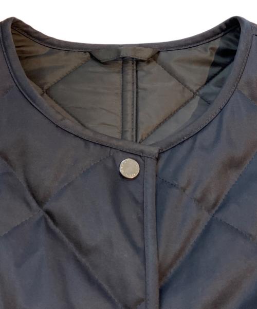 MACKINTOSH LONDON（マッキントッシュ ロンドン）MACKINTOSH LONDON (マッキントッシュ ロンドン) ノーカラーキルティングジャケット　G5A84-821-28 ネイビー サイズ:385の古着・服飾アイテム