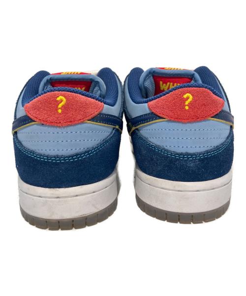 NIKE SB（ナイキエスビー）NIKE SB (ナイキエスビー) Dunk Low Pro NIKE SB Why So Sad？ ブルー サイズ:24㎝の古着・服飾アイテム