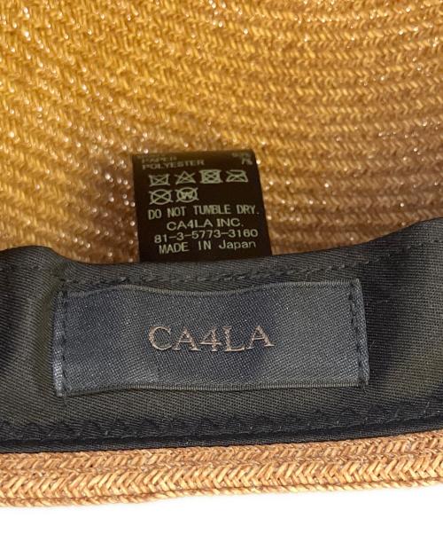 CA4LA（カシラ）CA4LA (カシラ) キャスケット ベージュの古着・服飾アイテム