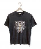 KENZOケンゾー）の古着「タイガーロゴTシャツ」｜ブラック