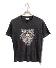 KENZO（ケンゾー）の古着「タイガーロゴTシャツ」｜ブラック