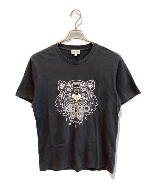 KENZO（ケンゾー）KENZO (ケンゾー) タイガーロゴTシャツ ブラック サイズ:XLの古着・服飾アイテム
