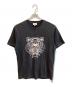KENZO（ケンゾー）の古着「タイガーロゴTシャツ」｜ブラック