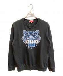 KENZO（ケンゾー）の古着「タイガーロゴスウェット」｜ブラック