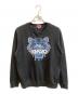 KENZO（ケンゾー）の古着「タイガーロゴスウェット」｜ブラック