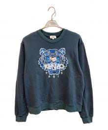 KENZO（ケンゾー）の古着「タイガーロゴスウェット」｜ネイビー