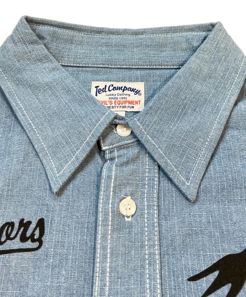 TED COMPANY（テッドカンパニー）TED COMPANY (テッドカンパニー) シャツ インディゴ サイズ:Lの古着・服飾アイテム