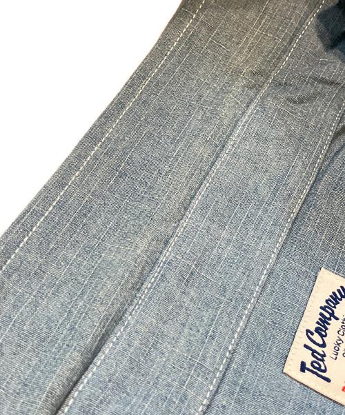 TED COMPANY（テッドカンパニー）TED COMPANY (テッドカンパニー) シャツ インディゴ サイズ:Lの古着・服飾アイテム