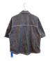 adidas (アディダス) デニム半袖ワーク シャツ インディゴ サイズ:XL 未使用品：8000円