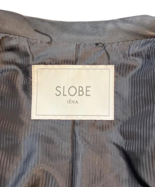 SLOBE IENA（スローブ イエナ）SLOBE IENA (スローブ イエナ) レザージャケット ブラック サイズ:36の古着・服飾アイテム