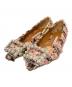 Pippichic（ピッピシック）の古着「Tweed ANNA V JEWERLY Flats」｜マルチカラー