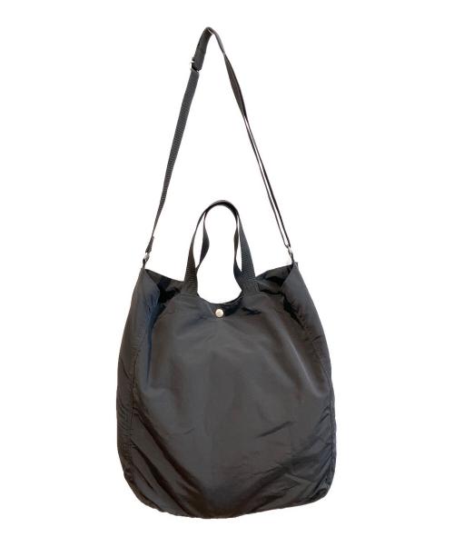 COMME des GARCONS HOMME（コムデギャルソン オム）COMME des GARCONS HOMME (コムデギャルソン オム) ショルダーバッグ/綿ナイロングログラン 2WAY バッグ　HM-K 292 ブラックの古着・服飾アイテム