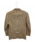 Harris Tweed (ハリスツイード) ツイードテーラードジャケット ブラウン サイズ:46：5000円