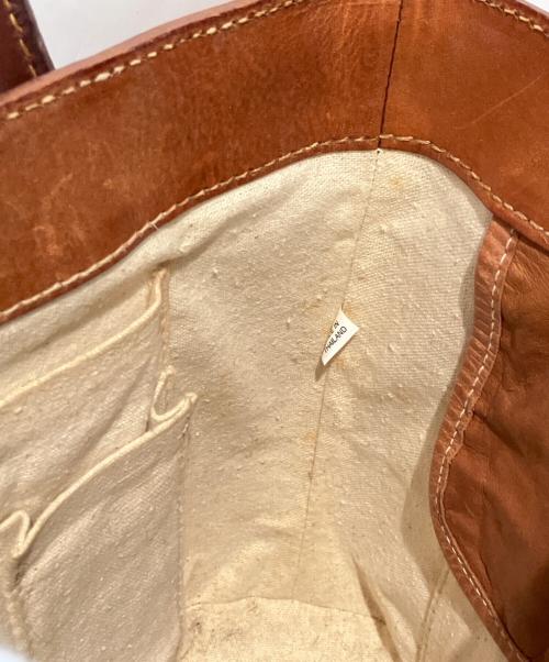 genten（ゲンテン）genten (ゲンテン) ドッグモチーフハンドバッグ ブラウンの古着・服飾アイテム