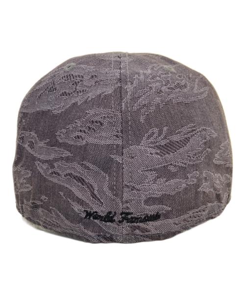 New Era（ニューエラ）New Era (ニューエラ) SUPREME (シュプリーム) キャップ グレーの古着・服飾アイテム