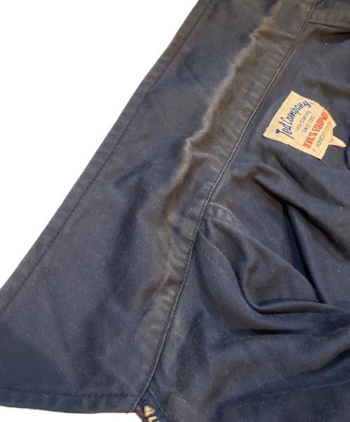 TED COMPANY（テッドカンパニー）TED COMPANY (テッドカンパニー) 刺繍ワークジャケット ネイビー サイズ:Ｍの古着・服飾アイテム