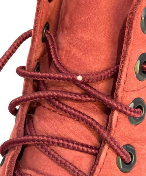 Timberland（ティンバーランド）Timberland (ティンバーランド) レースアップブーツ レッド サイズ:22.5の古着・服飾アイテム